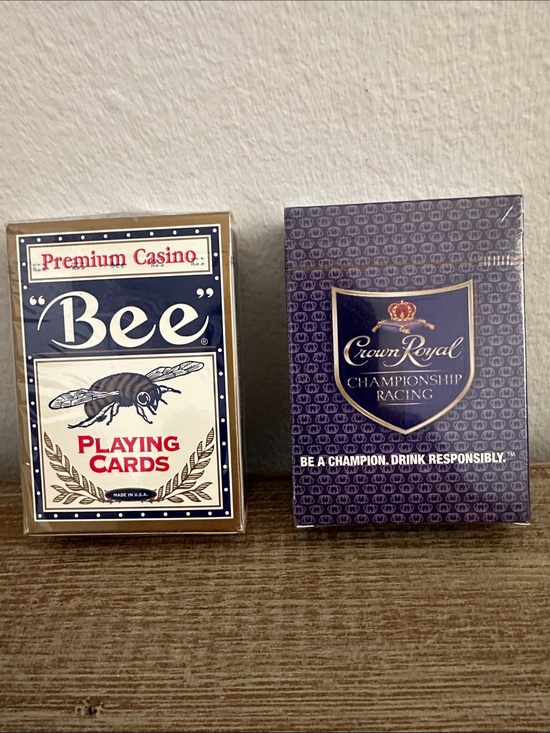 Other - Premium Casino Playing Cards - Navy, White and Red